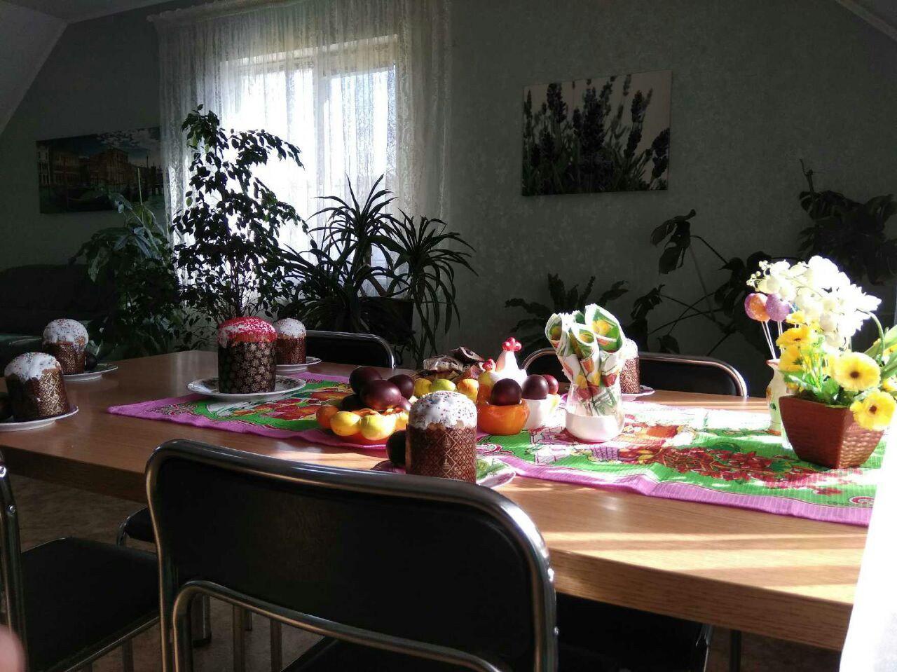 фото празднование пасхи в доме престарелых